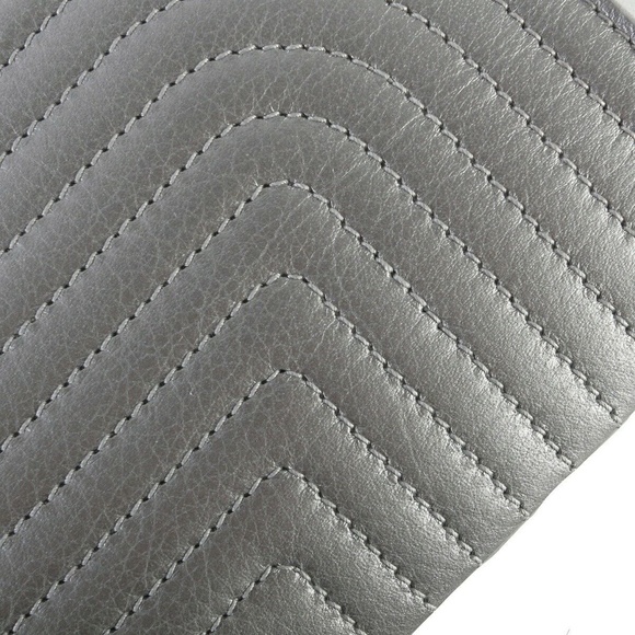 RICK OWENS LARRY LEATHER ZIP POUCH /UNISEX - Picture 7 of 8